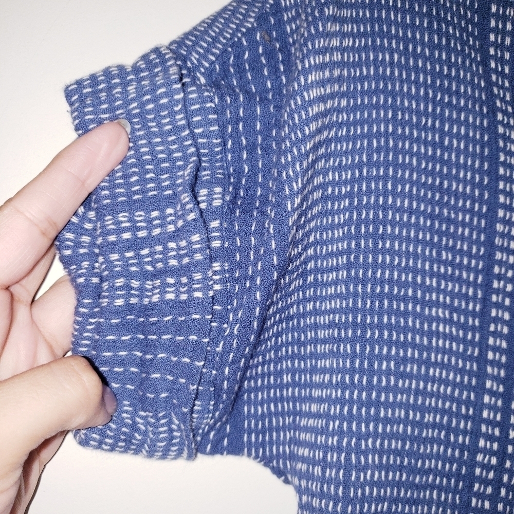 THML Textured Button Down Top - Picture 3 of 6